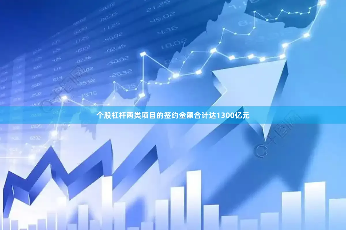 个股杠杆两类项目的签约金额合计达1300亿元