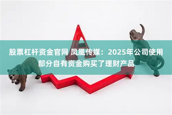 股票杠杆资金官网 凤凰传媒：2025年公司使用部分自有资金购买了理财产品